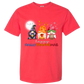 Happy HalloThanksMas Gnomes - Comfort Colors - Heavyweight Unisex Tee - Reds