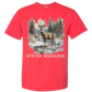 Winter Woodland - Comfort Colors - Heavyweight Unisex Tee - Reds