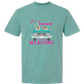 Get in Loser We're Playing Mahjong - Comfort Colors - Heavyweight Unisex Tee - Greens