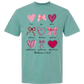 Galatians 5 - Valentines - Comfort Colors - Heavyweight Unisex Tee - Greens