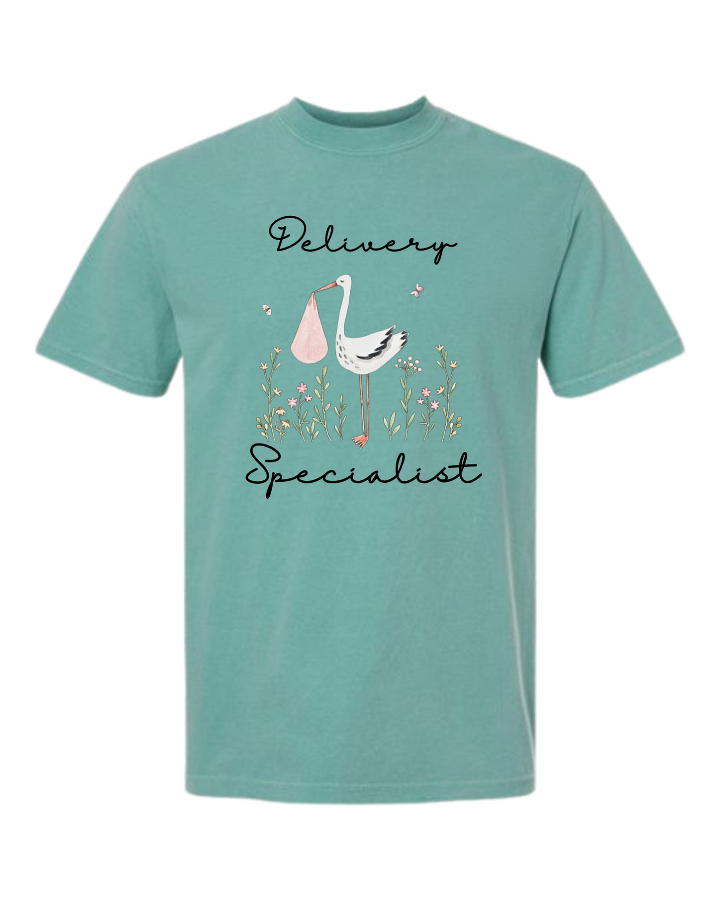 Delivery Specialist - Comfort Colors - Heavyweight Unisex Tee - Greens