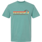 On Island Time - Comfort Colors - Heavyweight Unisex Tee - Greens