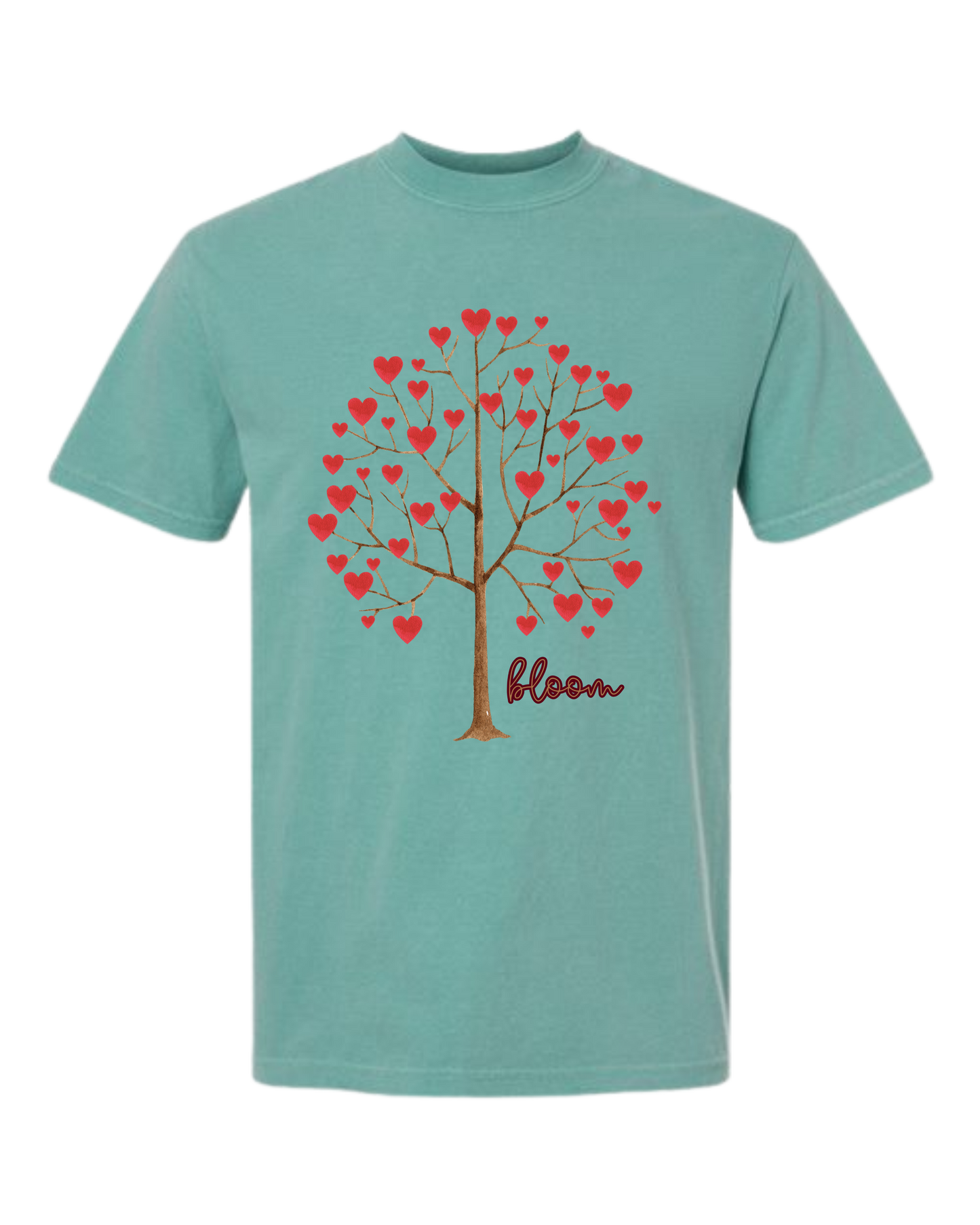 Bloom - Comfort Colors - Heavyweight Unisex Tee - Greens