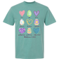 Galatians 5 - Easter - Comfort Colors - Heavyweight Unisex Tee - Greens
