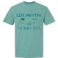 Life Happens The Beach Helps - Comfort Colors - Heavyweight Unisex Tee - Greens