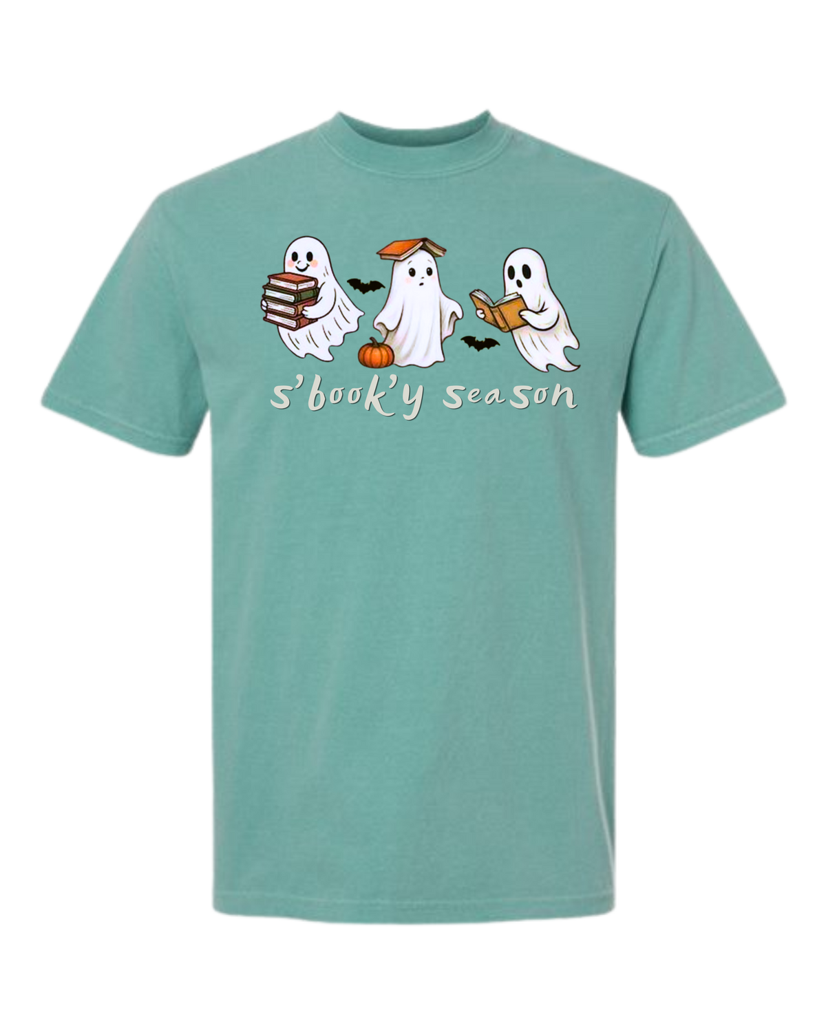 S'book'y season - Comfort Colors - Heavyweight Unisex Tee - Greens