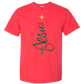 Jesus Tree - Comfort Colors - Heavyweight Unisex Tee - Reds