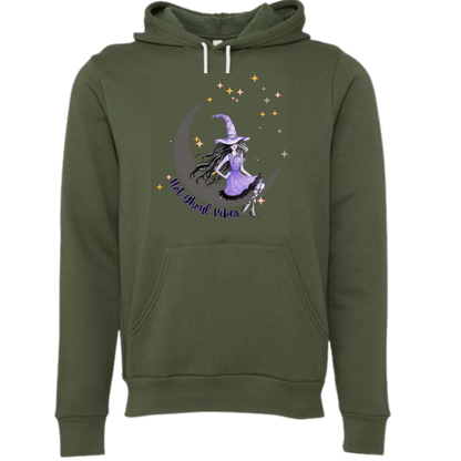 HP - Hot Ghoul Vibes - Sponge Fleece Hoodie - Greens, Neutrals