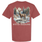 Winter Woodland - Comfort Colors - Heavyweight Unisex Tee - Reds