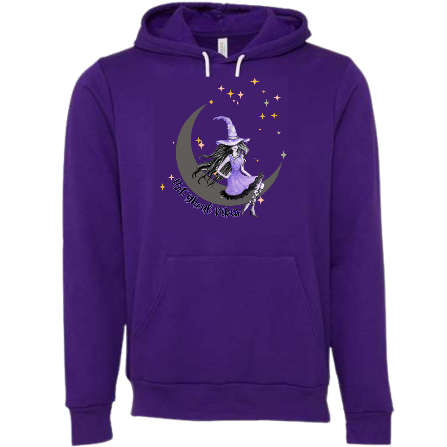 HP - Hot Ghoul Vibes - Sponge Fleece Hoodie - Blues, Purples