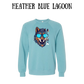 BP - Alpha - Sponge Fleece Raglan Sweatshirt - Blues, Purples