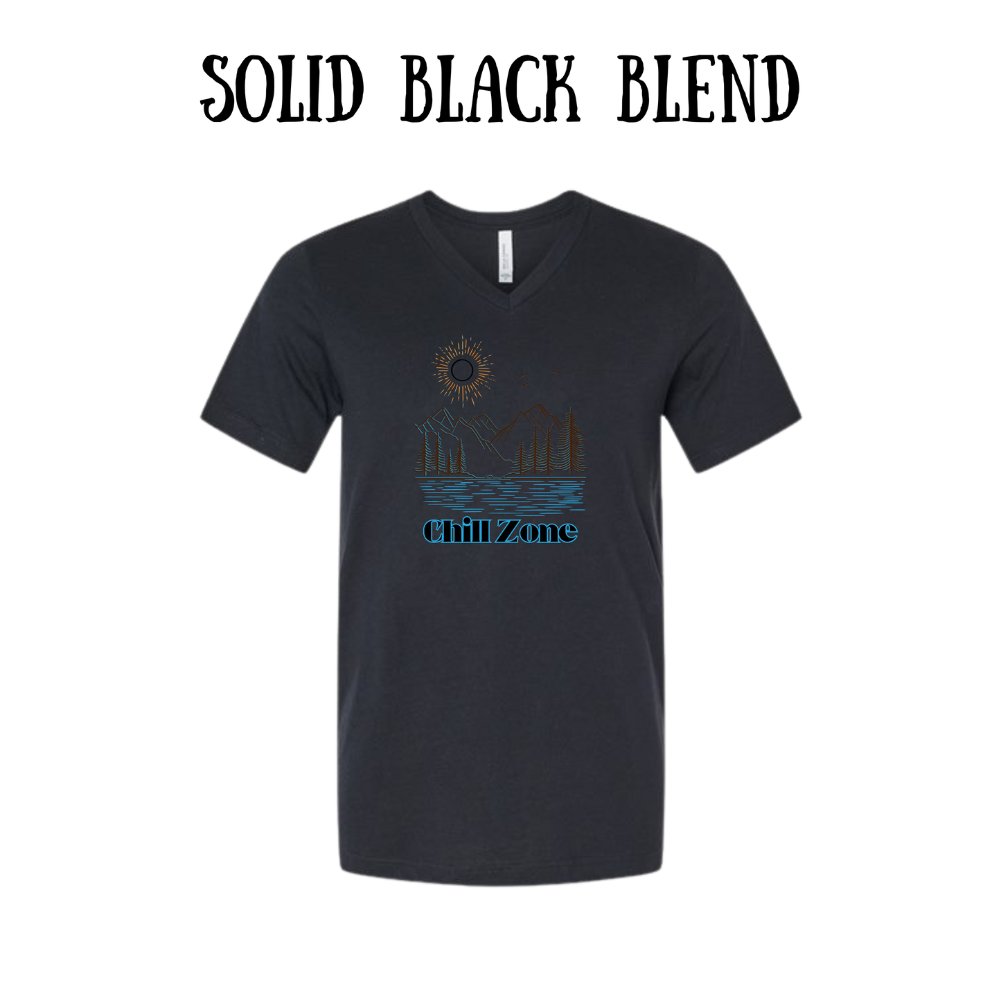 CP - Chill Zone - Unisex V-Neck - Neutral Colors