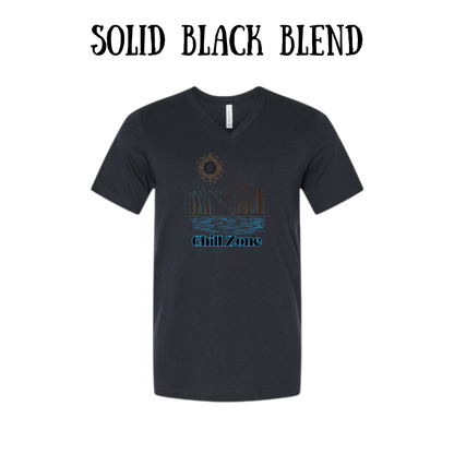 CP - Chill Zone - Unisex V-Neck - Neutral Colors