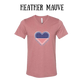 PP - One Nation One Heart - Unisex V-Neck - Assorted Colors