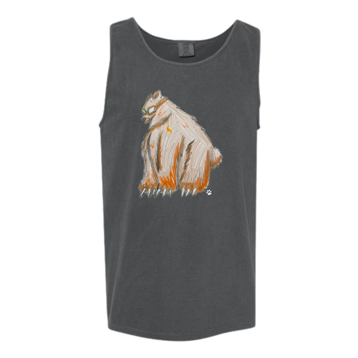 Muscle Bear - Comfort Colors - Unisex Tank - Neutral Colors & Blues