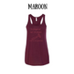 to shave or not to shave - women's flowy racerback tank