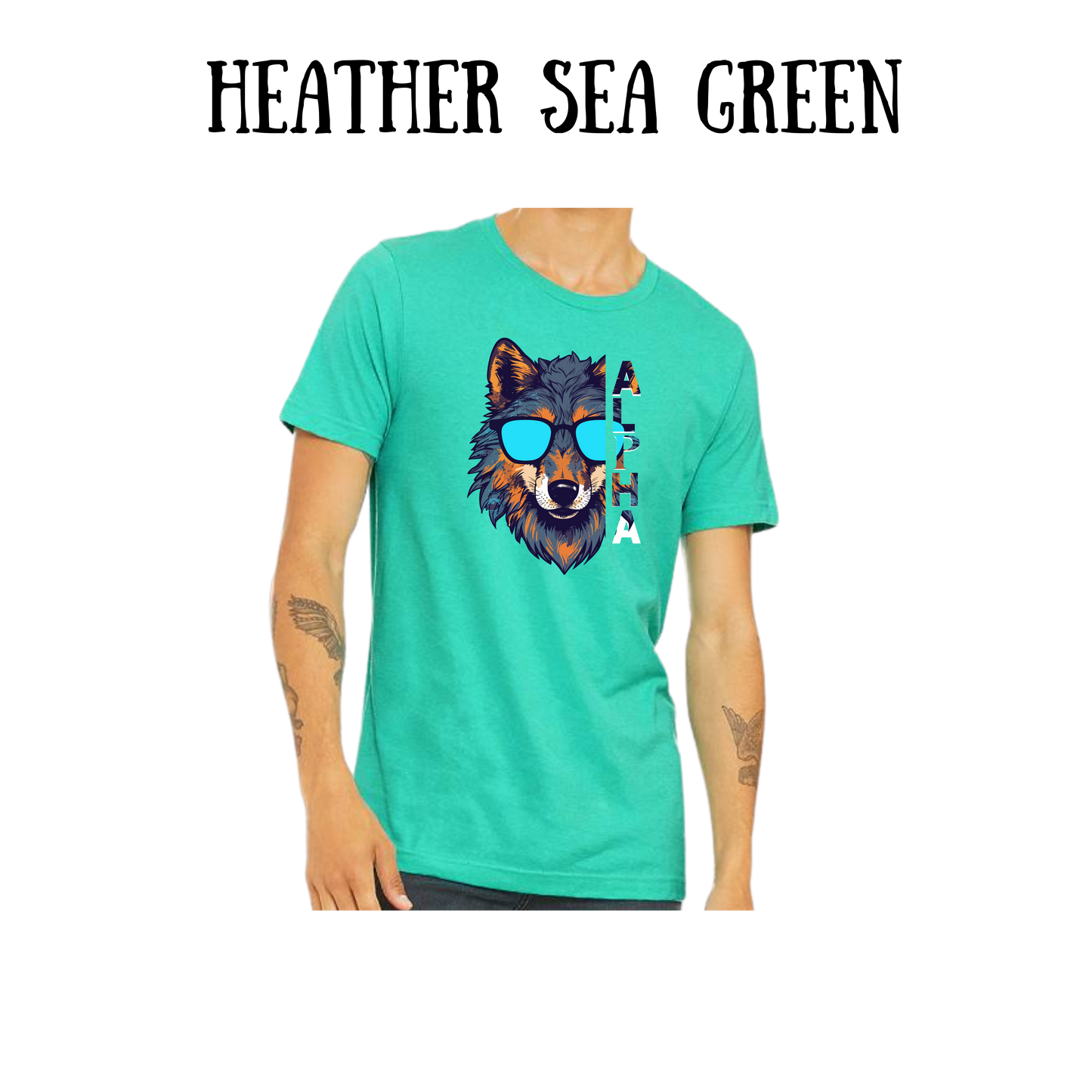 BP - Alpha - Unisex Tee - Greens