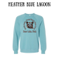 CP - Bear Lake Utah - Sponge Fleece Raglan Sweatshirt - Blues, Purples