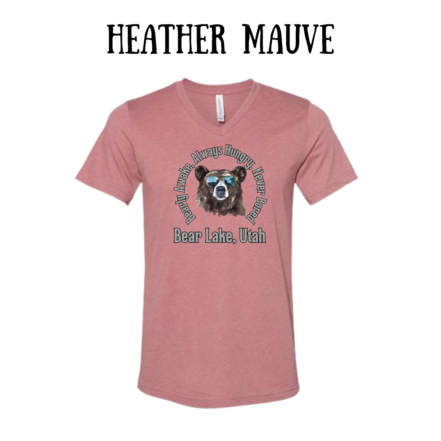CP - Bear Lake Utah - Unisex V-Neck - Assorted Colors