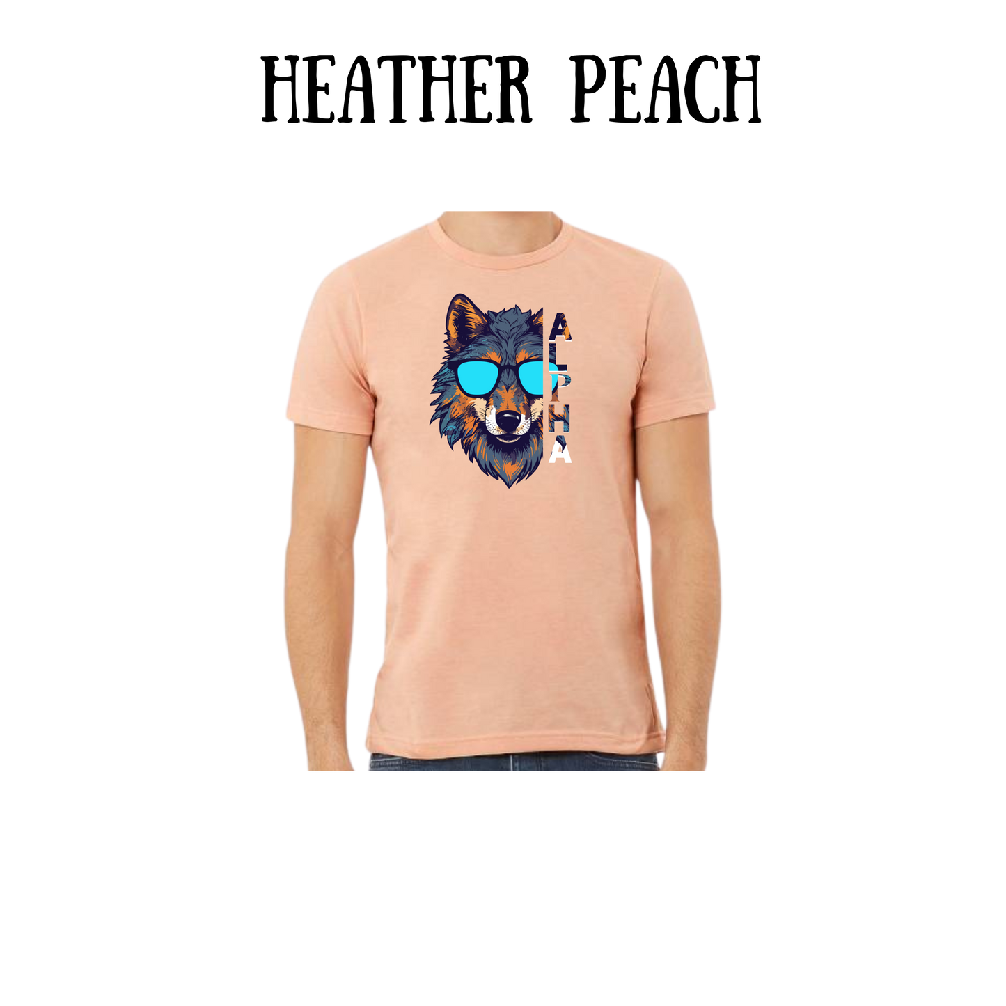 BP - Alpha - Unisex Tee - Yellows, Oranges, Reds