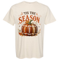 'Tis Football Season - Comfort Colors - Heavyweight Unisex Tee - Neutral Colors