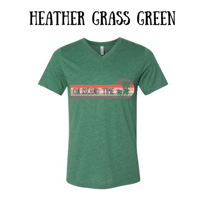 VP - On Island Time - Unisex V-Neck - Assorted Colors