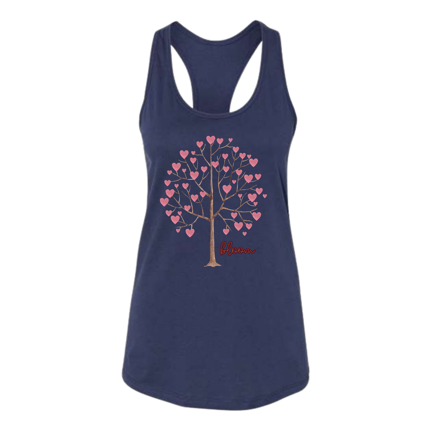 Bloom - Bella+Canvas - Women's Jersey Racerback Tank