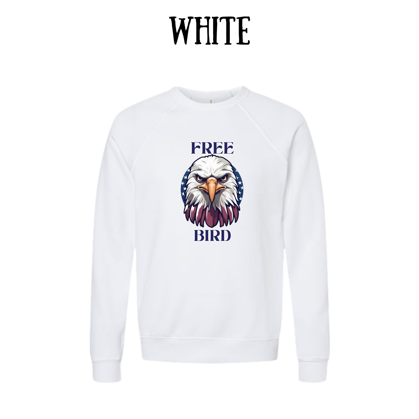 PP - Free Bird - Sponge Fleece Raglan Sweatshirt - Greens, Neutrals