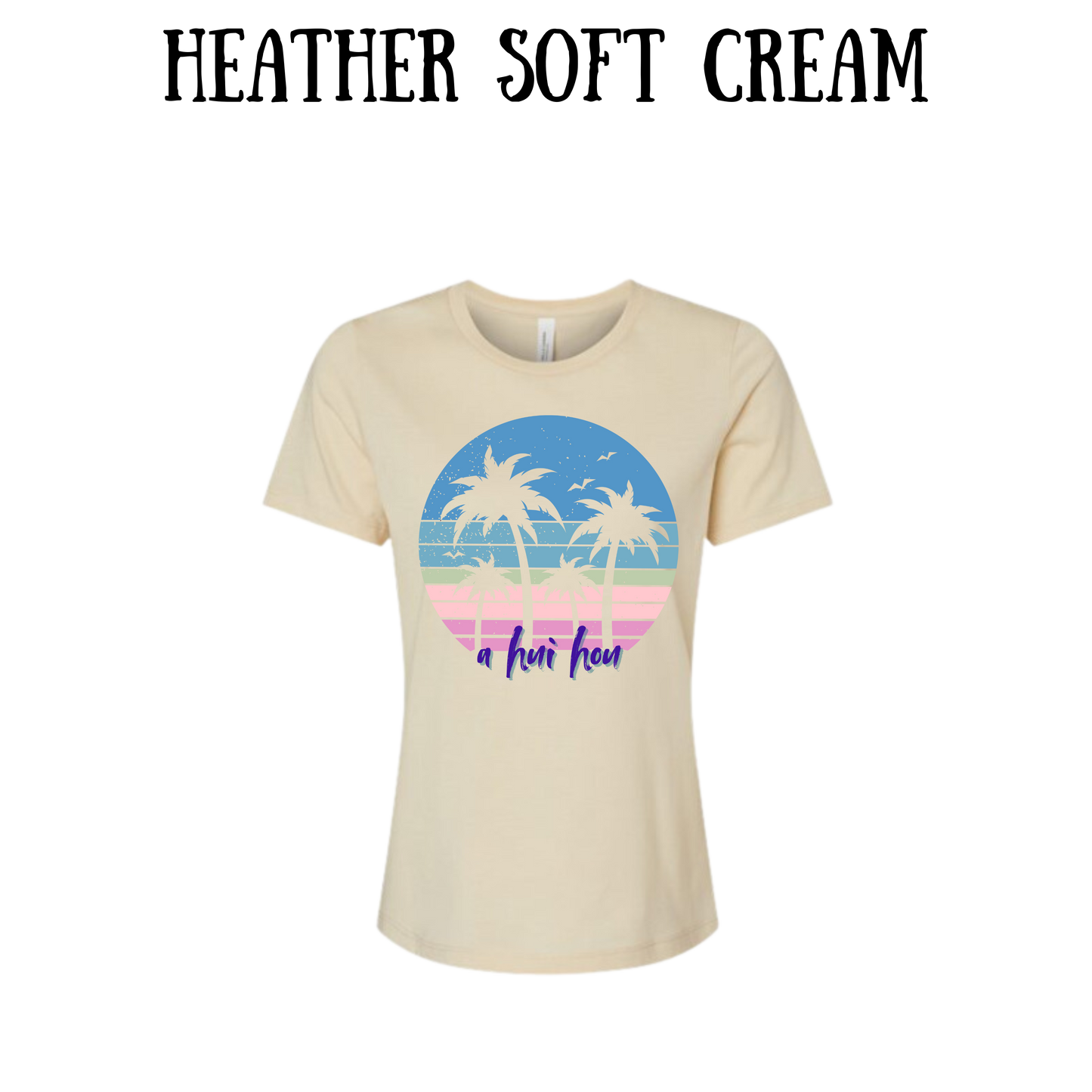 VP - A Hui Hou - Women's Relaxed Fit Tee - Neutrals