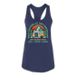 What Happens At The Campground - Bella+Canvas - Women's Jersey Racerback Tank