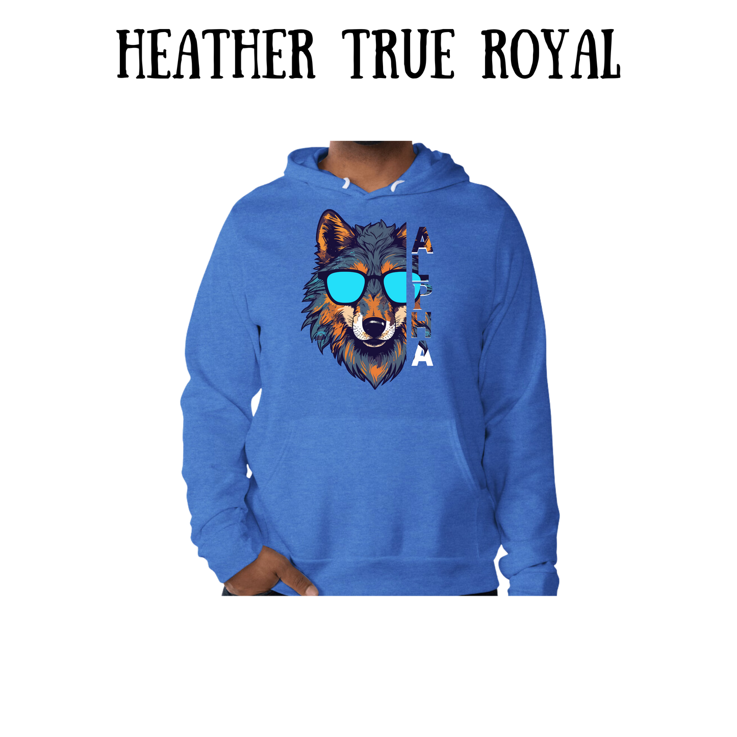 BP - Alpha - Sponge Fleece Hoodie - Blues, Purples