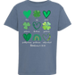 Galatians 5 - St Patrick's Day - Comfort Colors - Heavyweight Youth Tee - Neutral Colors & Blues