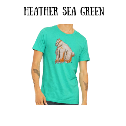 AC - Muscle Bear - Unisex Tee - Greens