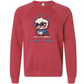 Lovin' Life as a Free Bird - Sponge Fleece Raglan Sweatshirt - Assorted Colors