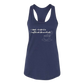 I don't rise & shine I caffeinate & coordinate - Bella+Canvas - Women's Jersey Racerback Tank
