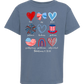 Galatians 5 - Patriotic - Comfort Colors - Heavyweight Youth Tee - Neutral Colors & Blues