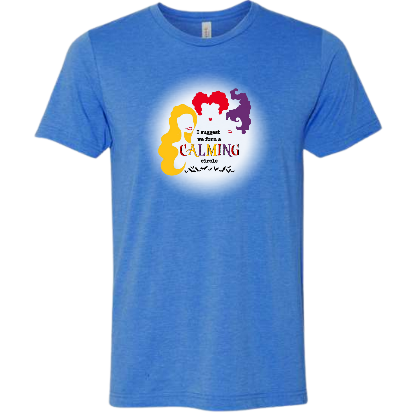 Calming Circle - Unisex Tee - Blues