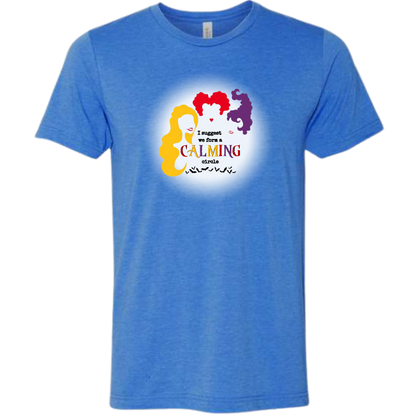 HP - Calming Circle - Unisex Tee - Blues