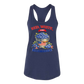 Red, White, And Blueberries - Bella+Canvas - Women's Jersey Racerback Tank