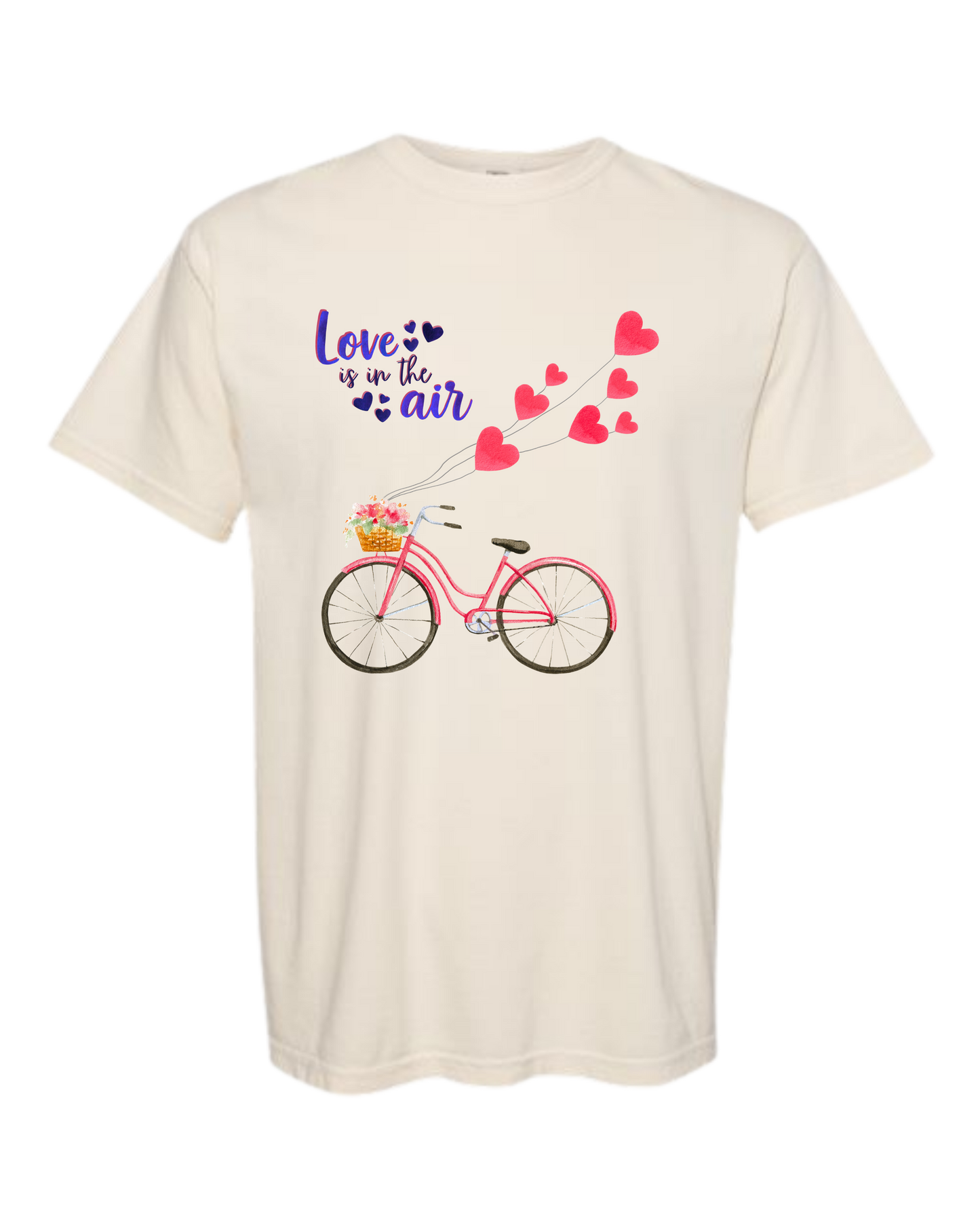 Love Is in The Air- Comfort Colors - Heavyweight Unisex Tee - Neutral Colors