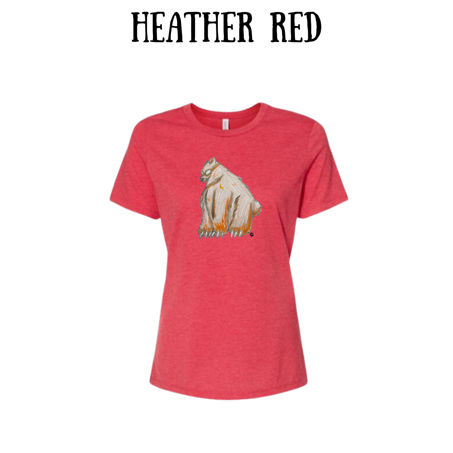 AC - Muscle Bear - Women's Relaxed Fit Tee - Assorted Colors