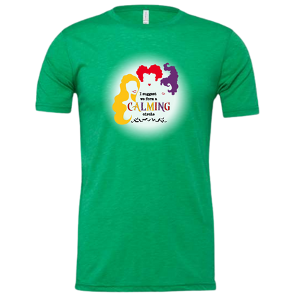 HP - Calming Circle - Unisex Tee - Browns and Greens