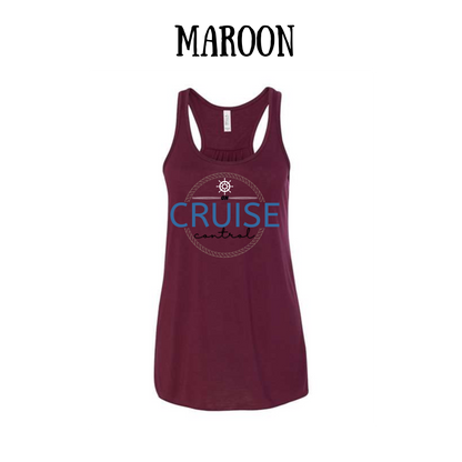 VP - On Cruise Control - Women's Flowy Racerback Tank