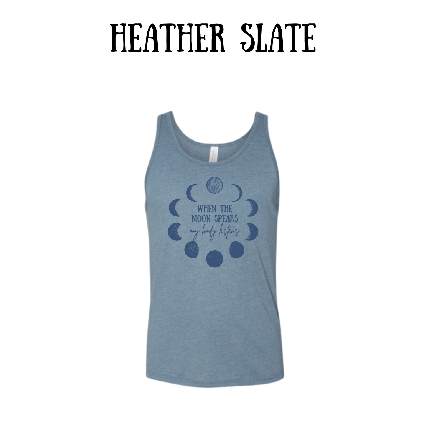 when the moon speaks - unisex tank