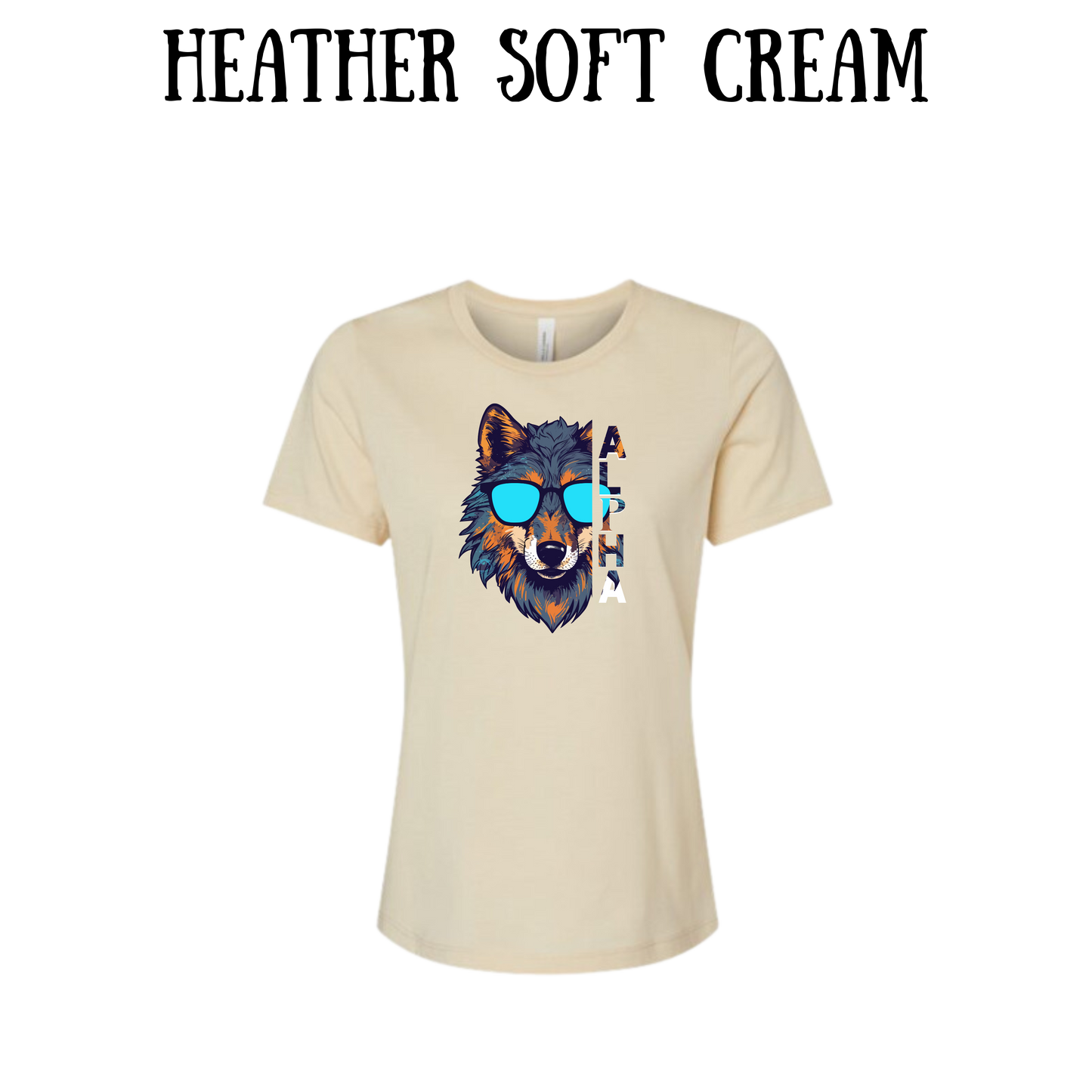 BP - Alpha - Women's Relaxed Fit Tee - Neutrals