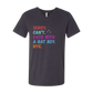 Sorry. Can't. Date With A Bat Boy. Bye. - Bella+Canvas - Unisex V-Neck - Neutral Colors
