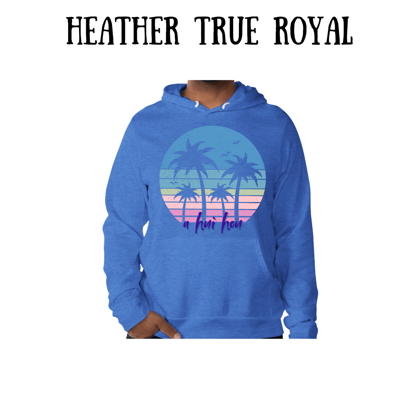 VP - A Hui Hou - Sponge Fleece Hoodie - Blues, Purples