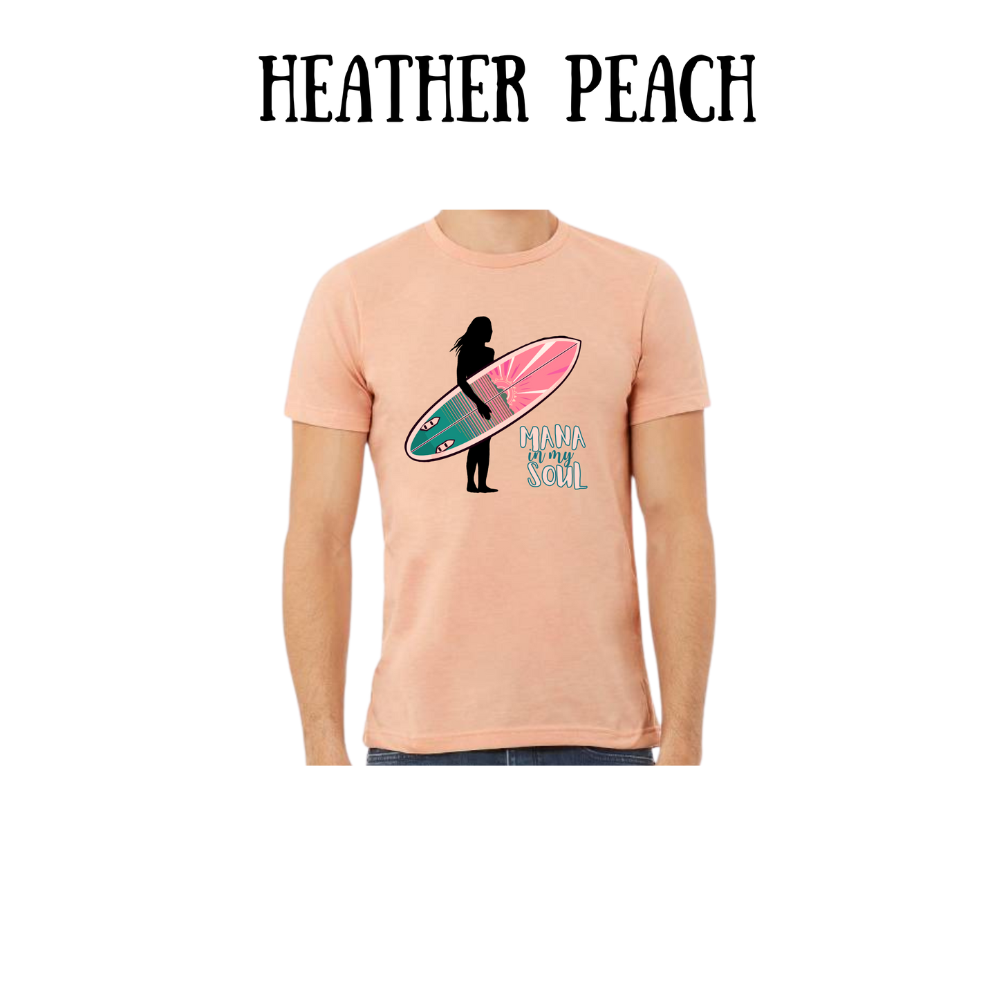 VP - Mana in My Soul - Unisex Tee - Yellows, Oranges, Reds