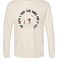 Hot Baths and Drink Your Dinner Kind of Week - Comfort Colors - Heavyweight Long Sleeve Tee - Neutral Colors