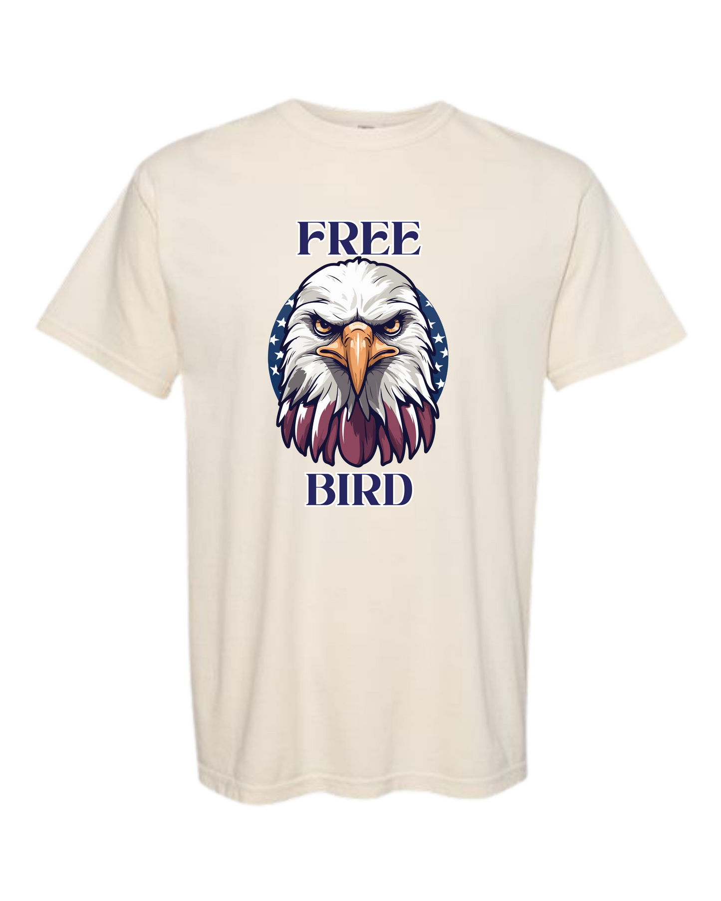 Free Bird - Comfort Colors - Heavyweight Unisex Tee - Neutral Colors